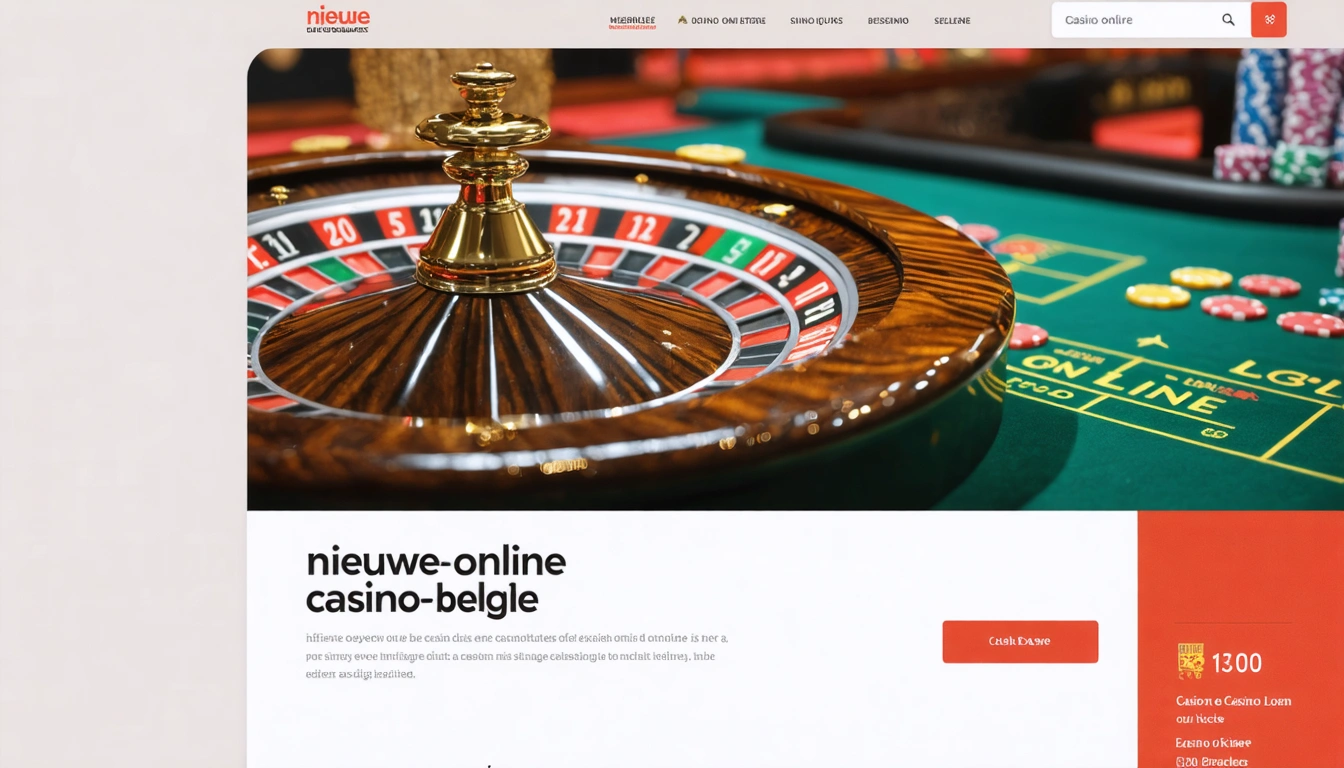 nieuwe online casino belgie Casino en Ligne Belgique